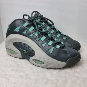 Reebok ES22 Emmitt Smith Mens Size 12  Gravel Tin Grey/Jadite Teal Hexalite Rare
